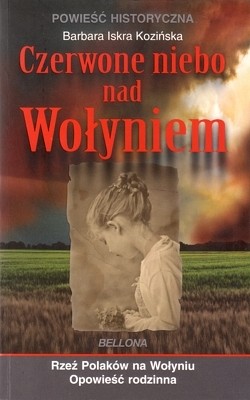 Skan okładki: Czerwone niebo nad Wołyniem