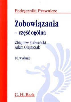 Skan okładki: Zobowiązania - część ogólna