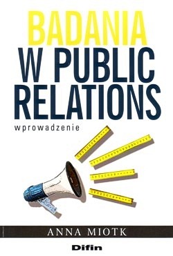 Skan okładki: Badania w public relations : wprowadzenie
