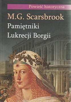 Skan okładki: Pamiętniki Lukrecji Borgii