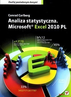 Skan okładki: Analiza statystyczna : Microsoft Exel 2010 PL