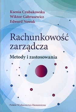 Skan okładki: Rachunkowość zarządcza : metody i zastosowania