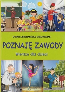 Skan okładki: Poznaję zawody : wiersze dla dzieci