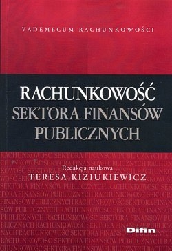 Skan okładki: Rachunkowość sektora finansów publicznych