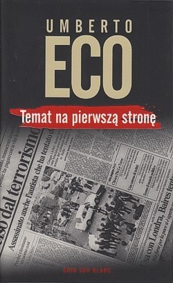 Skan okładki: Temat na pierwszą stronę