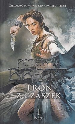 Skan okładki: Tron z Czaszek. Ks. 1