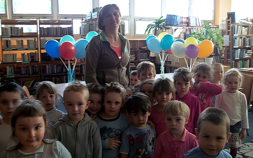 PRZEDSZKOLAKI W BIBLIOTECE