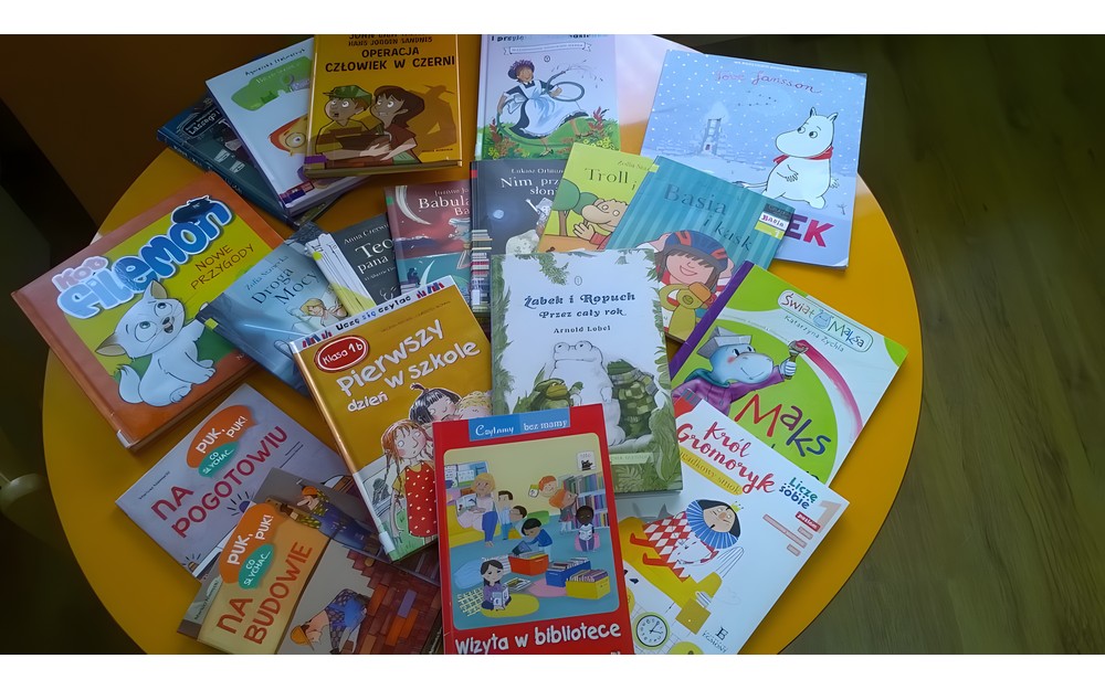 prezentacja książek z dużą literą