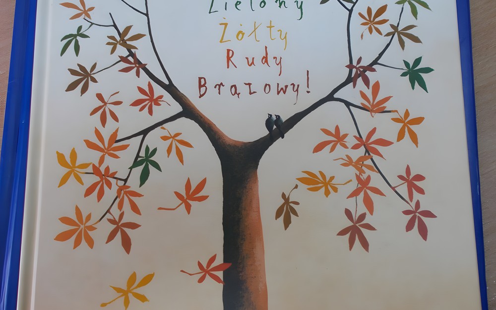 Okładka książki "Zielony, żółty, rudy, brązowy"  Małgorzaty Strzałkowskiej