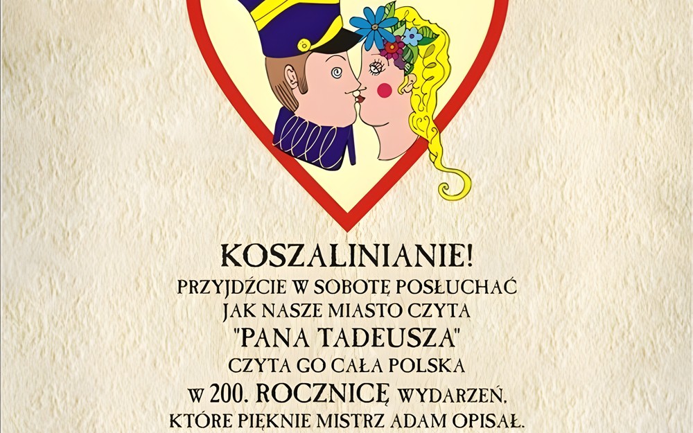 Narodowe czytanie „Pana Tadeusza” w Koszalinie