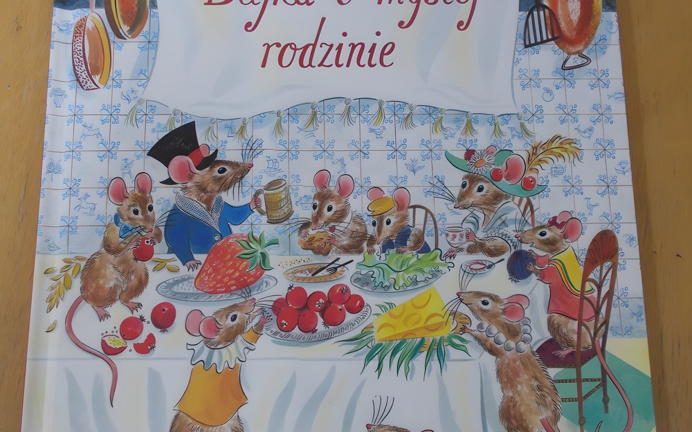 Okladka książki "Bajka o mysiej rodzinie"
