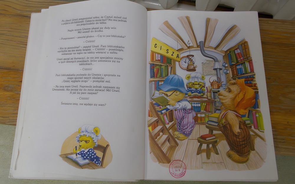 Fragment książki "Przygody Pluszowych Misiów"