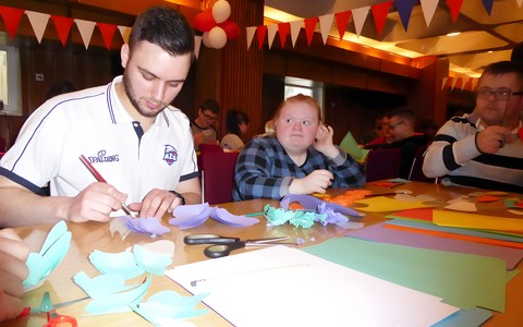 Uczestnicy Regionalnych Integracyjnych Warsztatów Plastycznych