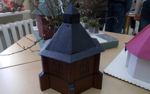 Makieta Kaplicy św.Gerttrudy