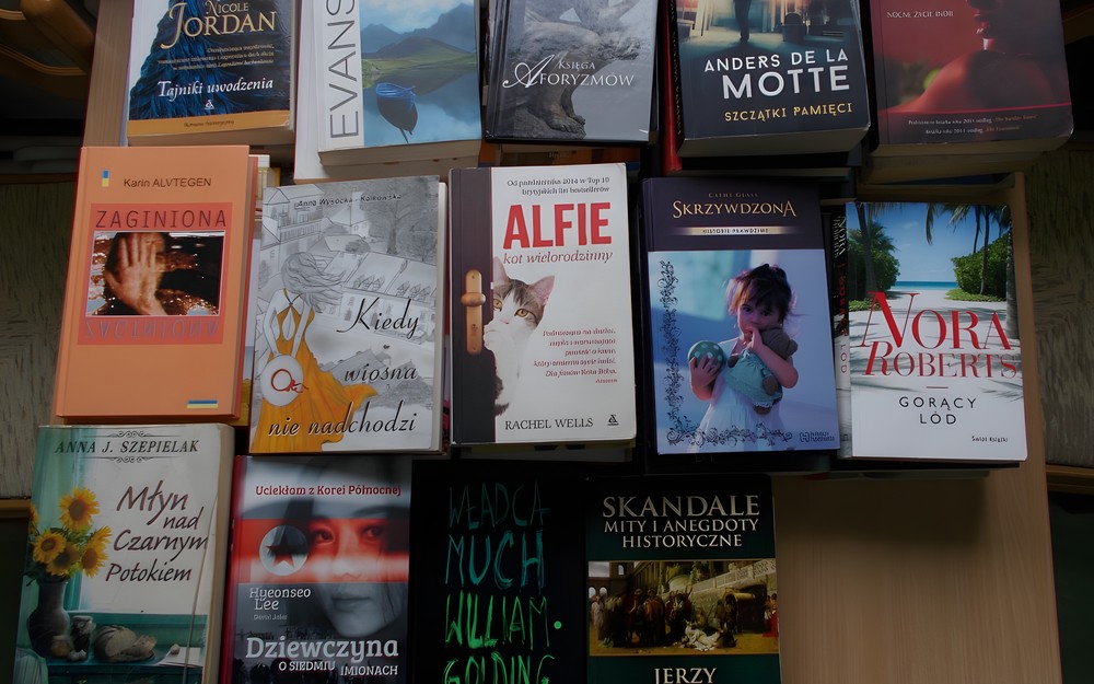 Kilka książek z księgozbioru naszej biblioteki