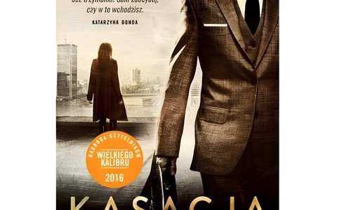 Okładka książki "Kasacja"  Remigiusza Mroza