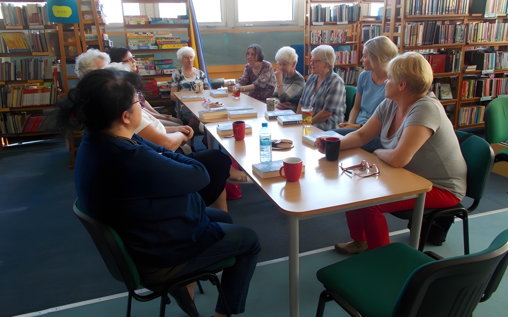 Uczestniczki Dyskusyjnego Klubu Ksiązki