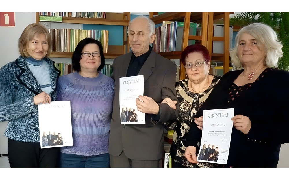 Zakończenie kursu komputerowego dla seniorów