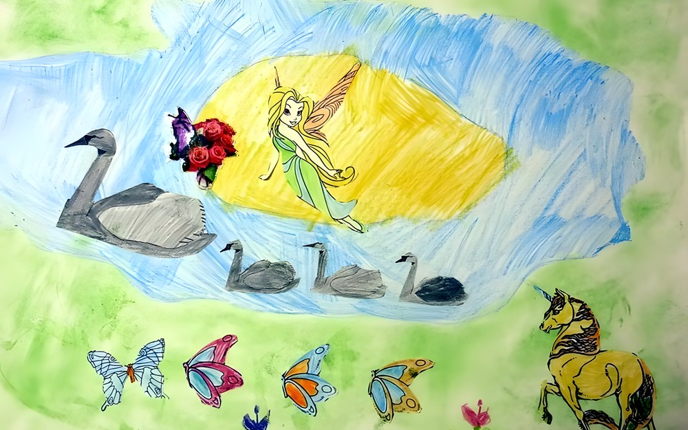 Feriowicze na Wyspie Wróżek