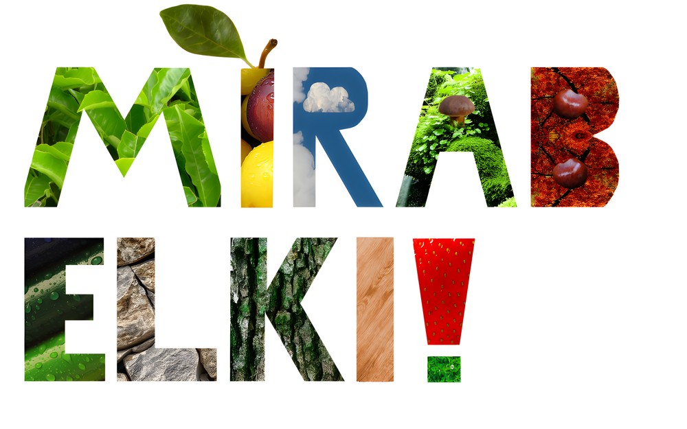 Grafika przedstawiająca napis MIRABELKI!