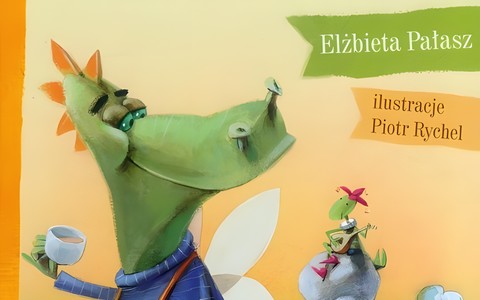 Okładka książki " O smoku, który lubił krówki"