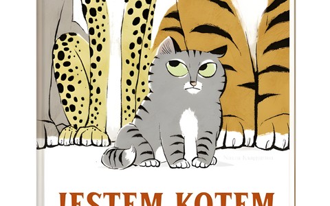 Okładka książki "Jestem kotem" Gaila Bernst