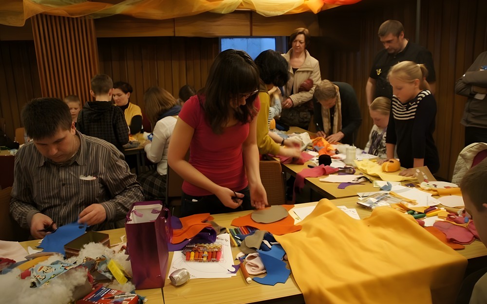 Warsztaty plastyczne dla bibliotekarek