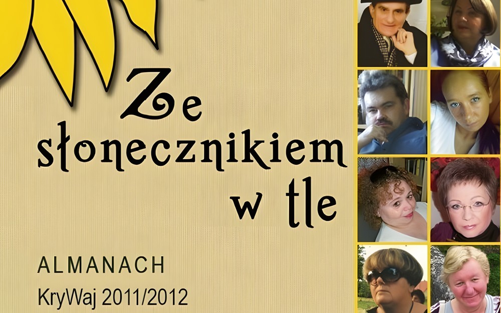 Ze słonecznikiem w tle