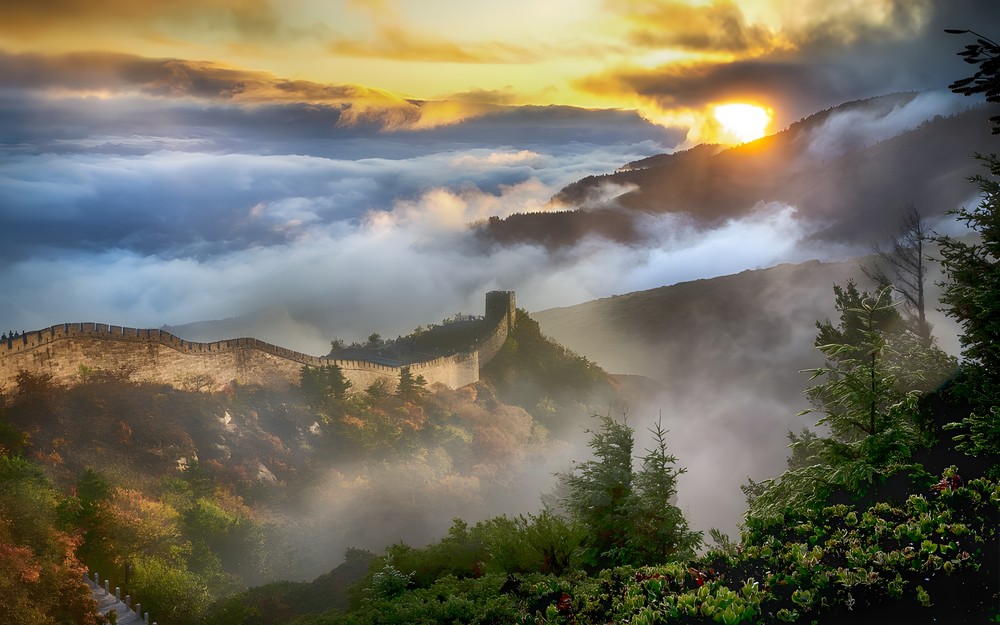 Krajobraz Chin. Źródło zdjęcia: Pixabay.com