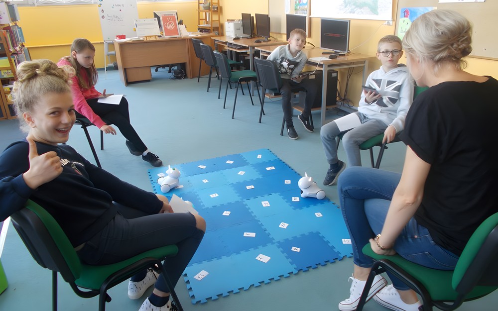 Dzieci programują ruchy Photonów