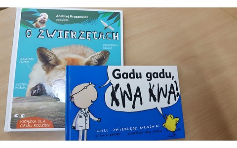 Książeczki wykorzystane podczas zajęć