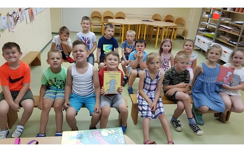 Dzieci podczas zajęć