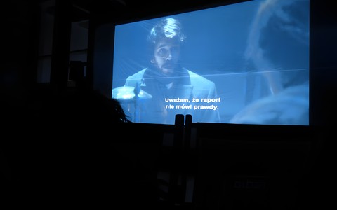 Na zdjęciu kadr z filmu  „W samym sercu morza”