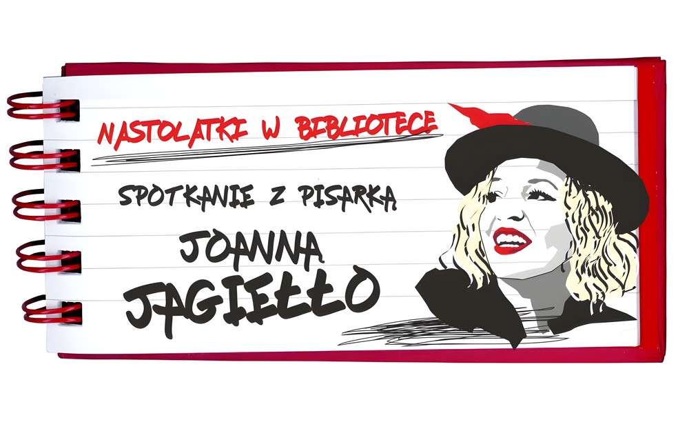 Na zdjęciu widzimy graficzny portret Joanny Jagiełło