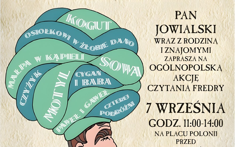 Fredro - narodowe czytanie w KBP