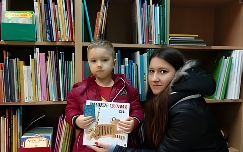 Nasz nowy Czytelnik z Mamą