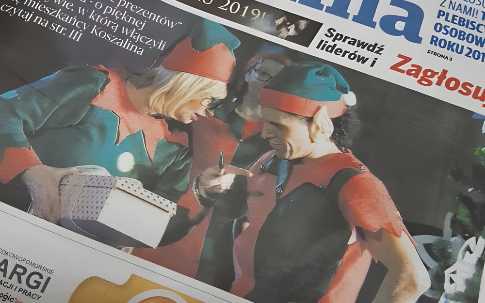 Zdjęcie prasy lokalnej Głos Koszalina