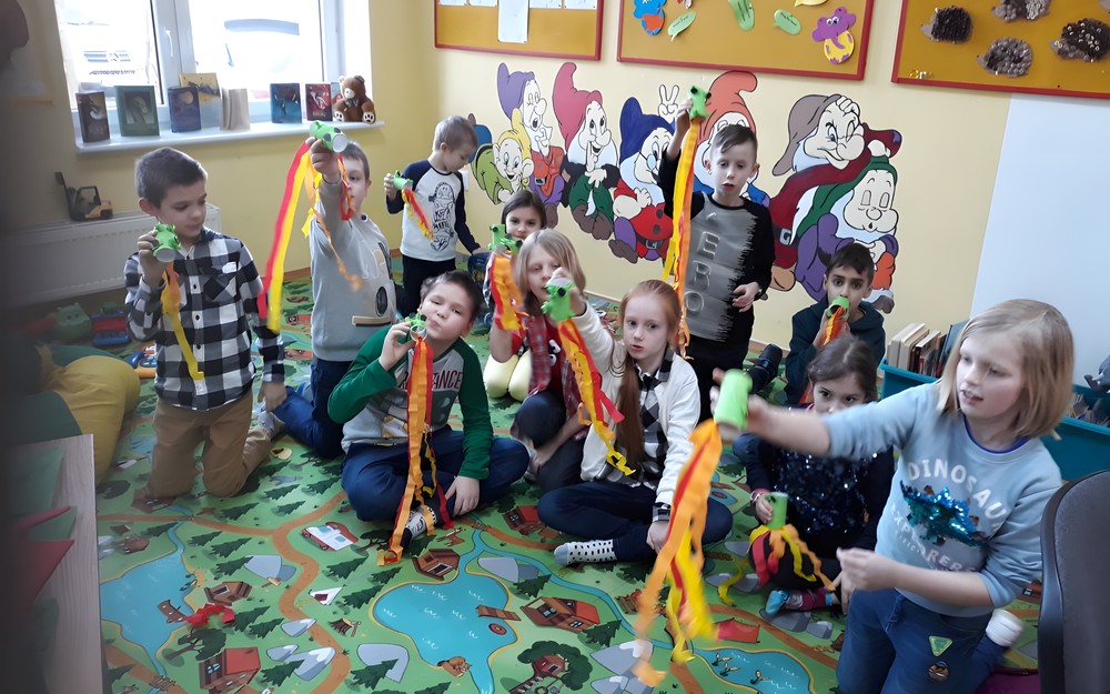 Zdjęcie grupowe uczestników zajęć.