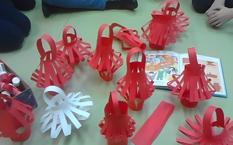 Praca plastyczna uczestnków ferii