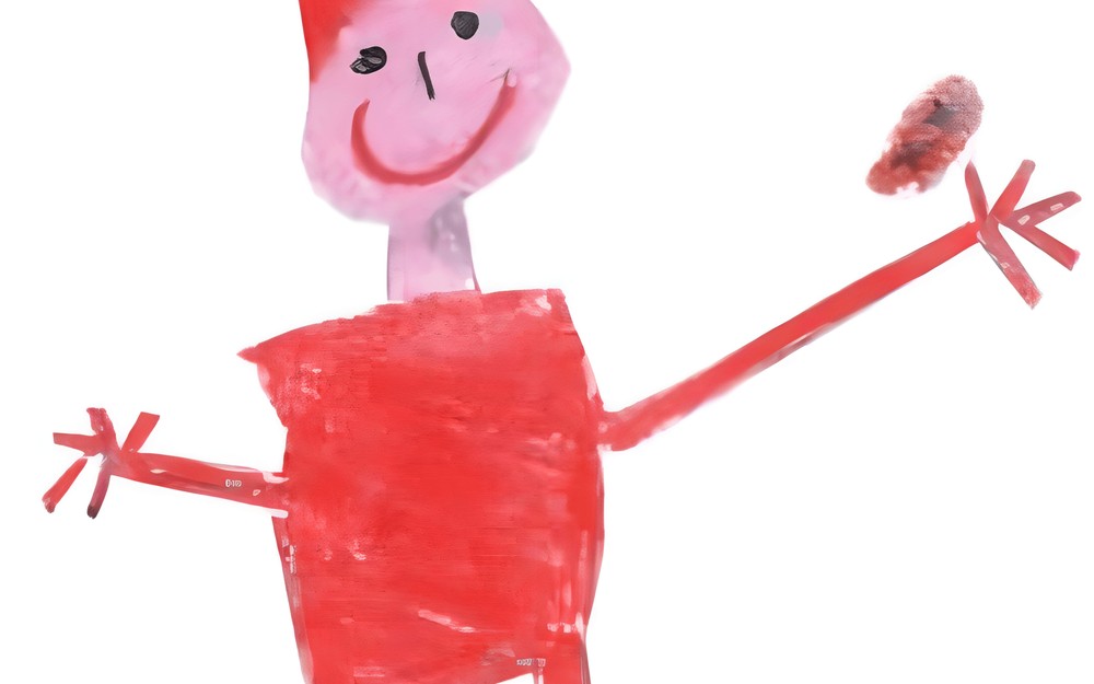 Na zdjęciu: Karzełek narysowany przez dziecko w konkurskie na ilustracje legend Gracjana Bojara-Fijałkowskiego