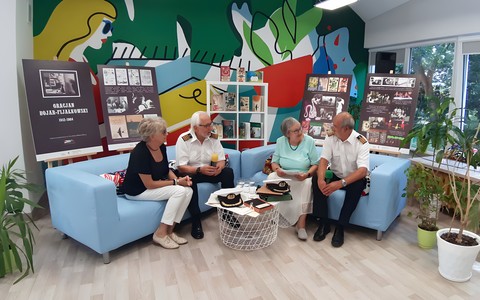 Na zdjęciu od prawej: Czesław Bojar-Fijałkowski, Anna Bojar-Fijałkowska, Zbigniew Bojar- Fijałkowski wraz z małżonką