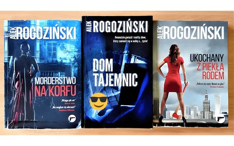 Powieści humorystyczne w zbiorach Filii nr 6.