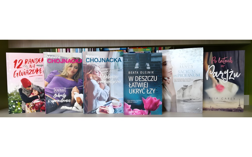 Okładki nowych książek