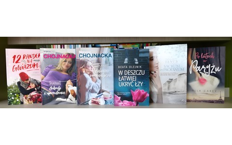 Okładki nowych książek