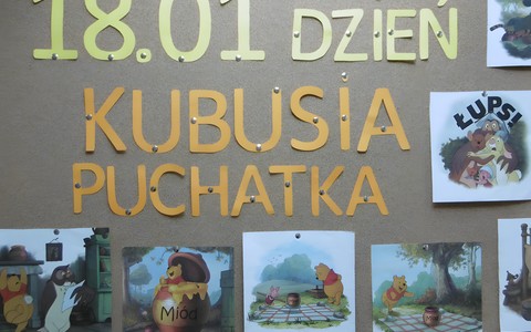 18 stycznia Dzień Kubusia Puchatka