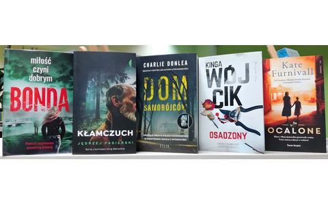 Okładki nowych książek