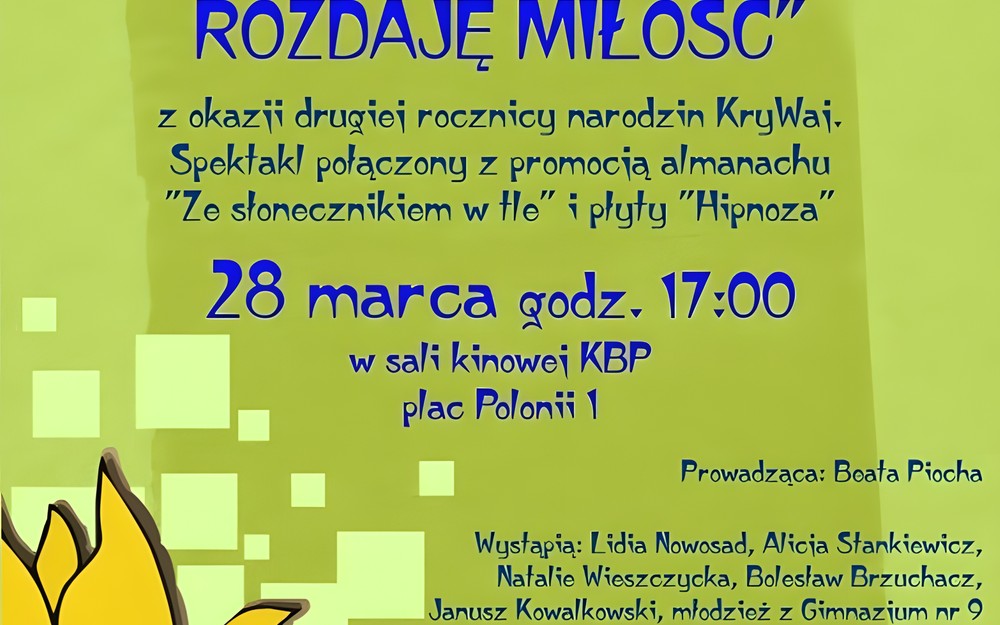 „W płatkach słonecznika...”