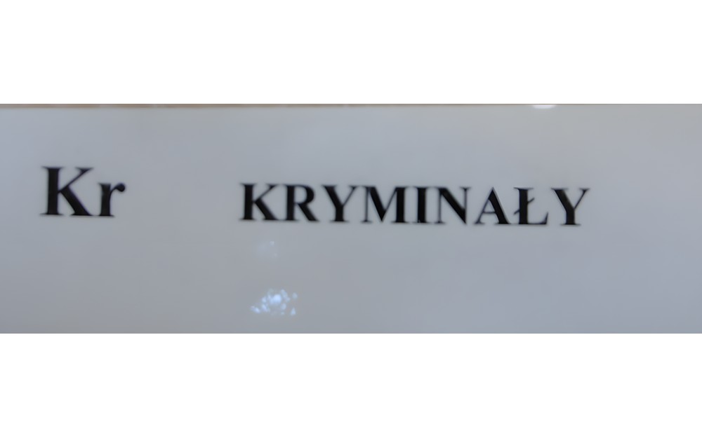 Napis kryminał