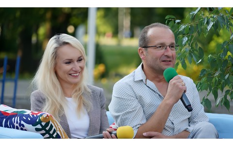 Od lewej: Monika Sobień-Górska, Robert Górski