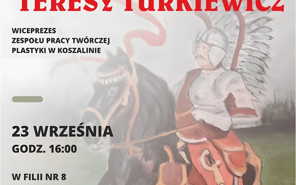 na zdjęciu plakat